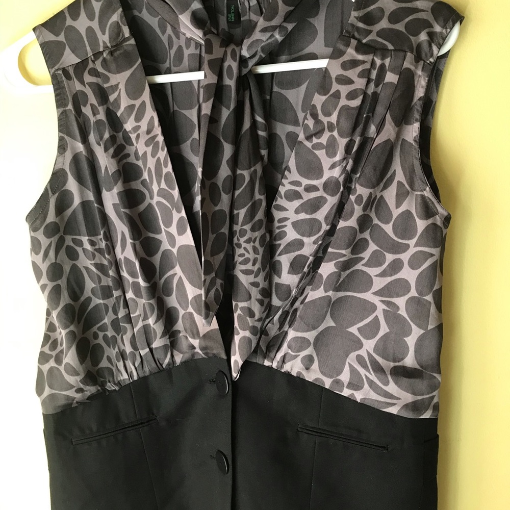 Cheetah print blouse
